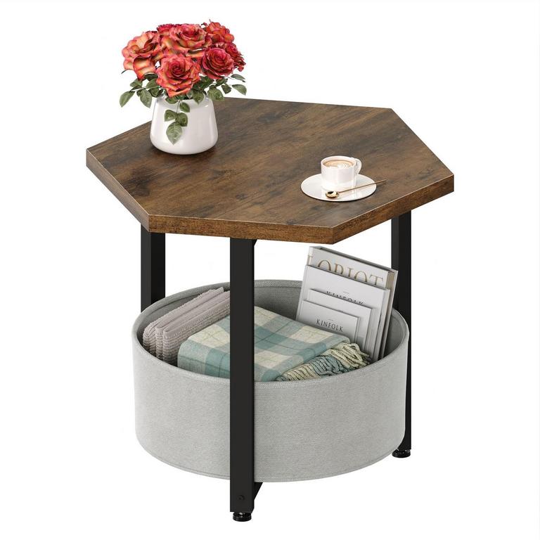 GYIIYUO HEXAGON END TABLE