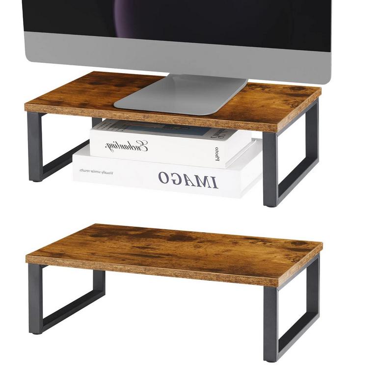 NORCEESAN WOOD MONITOR STANDS