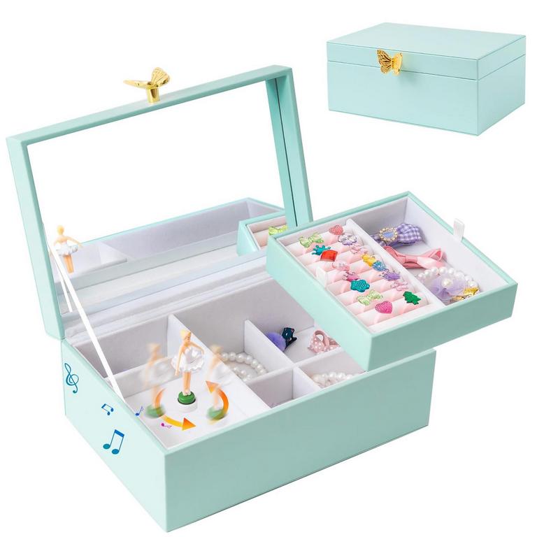 GIRLS MUSICAL JEWELRY BOX