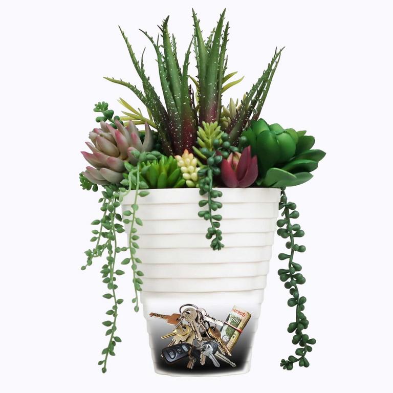OUTDOOR KEY HIDER POT