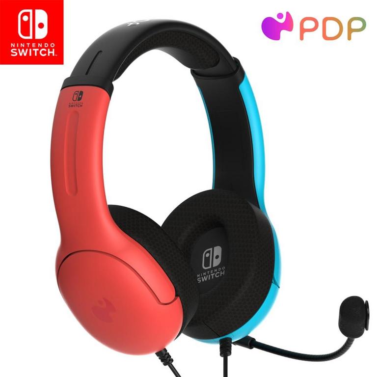 PDP LVL40 HEADSET RED BLUE