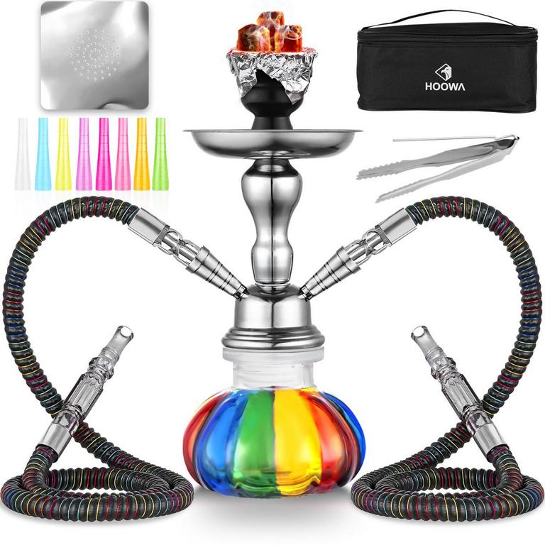 HOOWA 2 HOSE HOOKAH SET