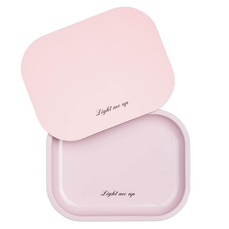 PINK ROLLING TRAY