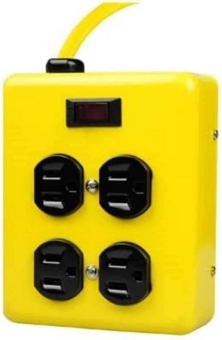 WOODS 4-OUTLET POWER BLOCK