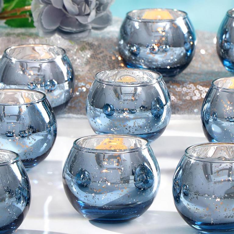 LAMORGIFT 24PK CANDLE HOLDERS