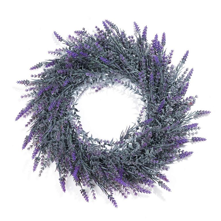 DDHS LAVENDER DOOR WREATH