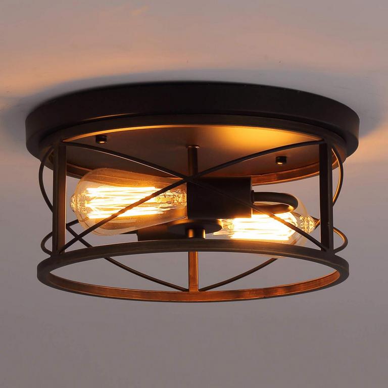 Q&S 2-LIGHT CEILING FIXTURE