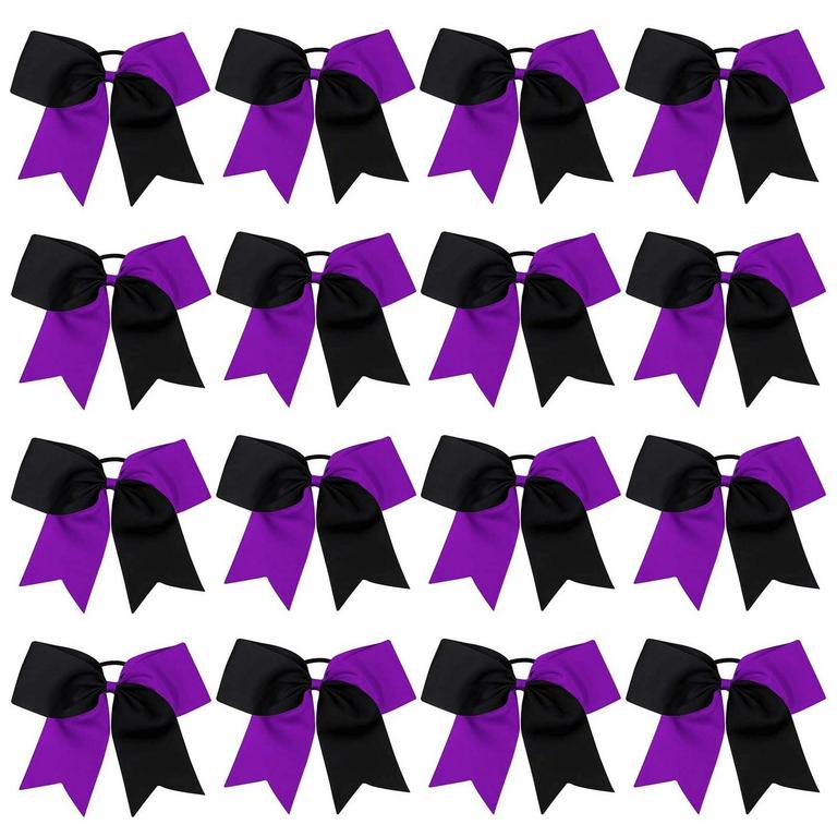16PCS LARGE CHEER BOWS