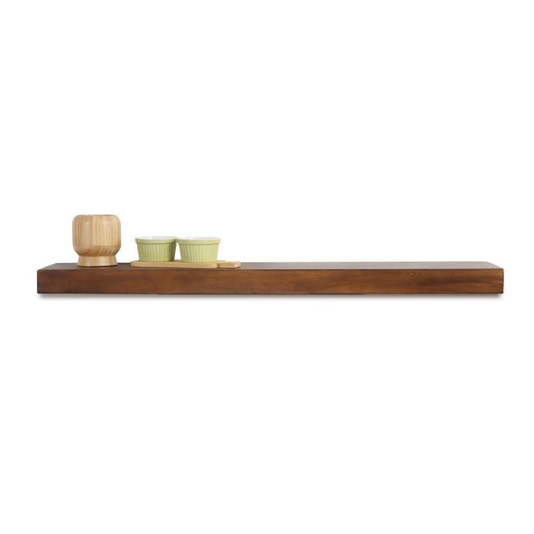 DANRELAX 36IN WALNUT SHELVES