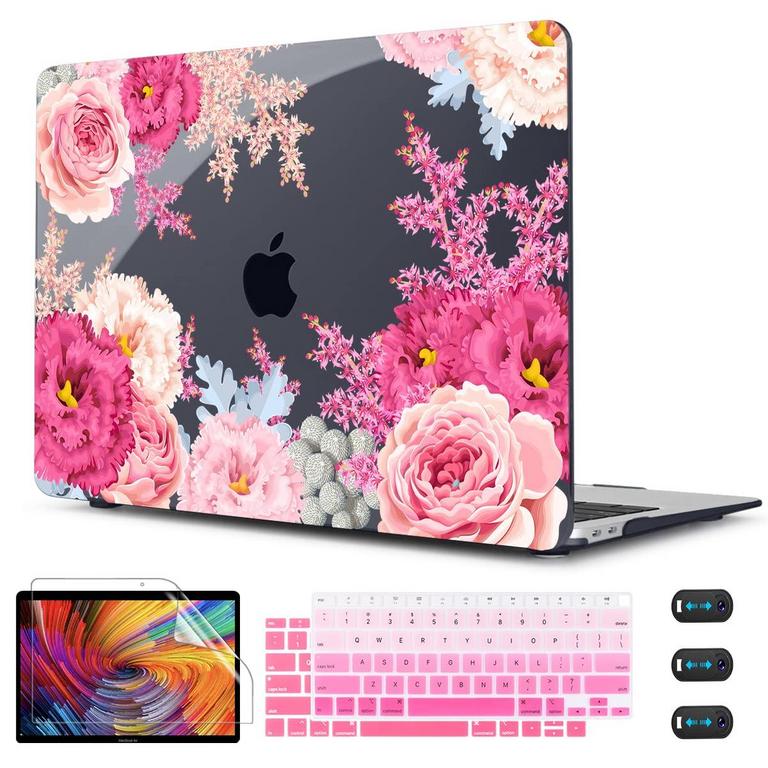 CISSOOK FLORAL MACBOOK CASE