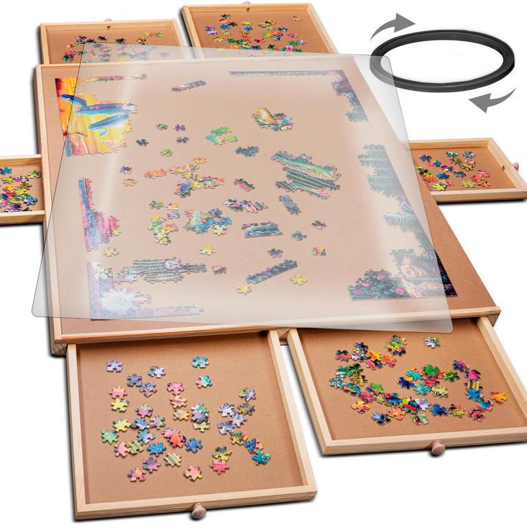 ROTATING PUZZLE TABLE