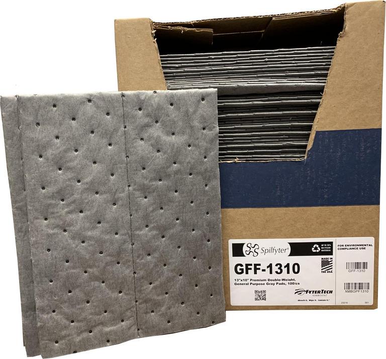 100 SPILFYTER ABSORBENT PADS 