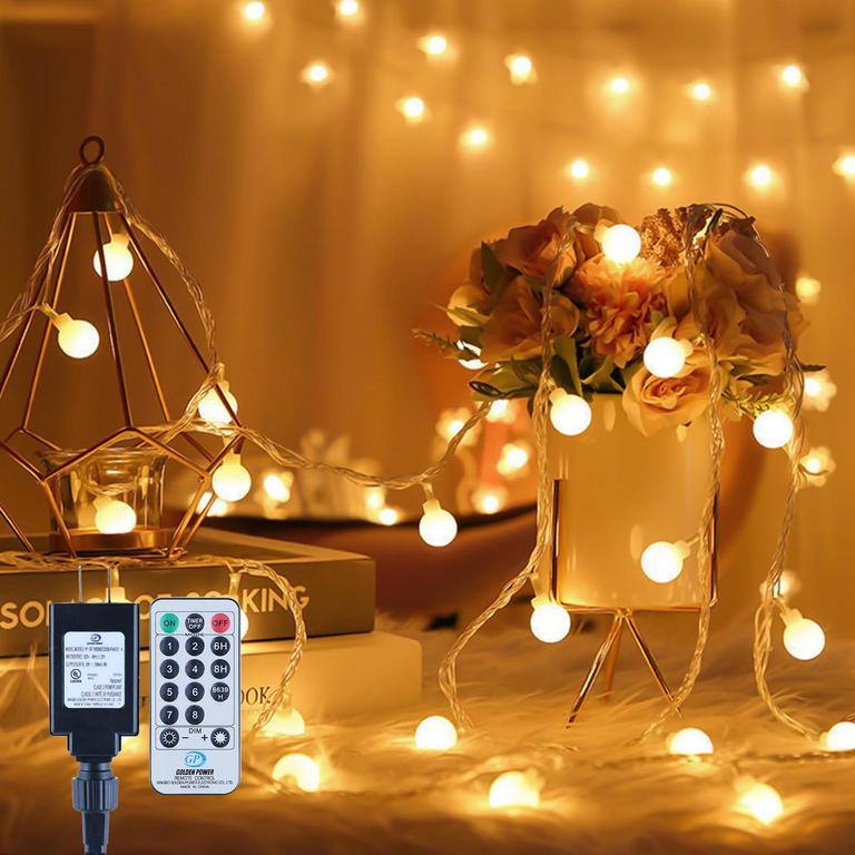 100 LED GLOBE STRING LIGHTS
