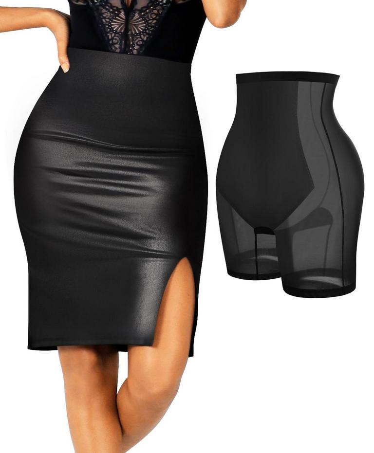 POPILOUSH LEATHER SKIRT