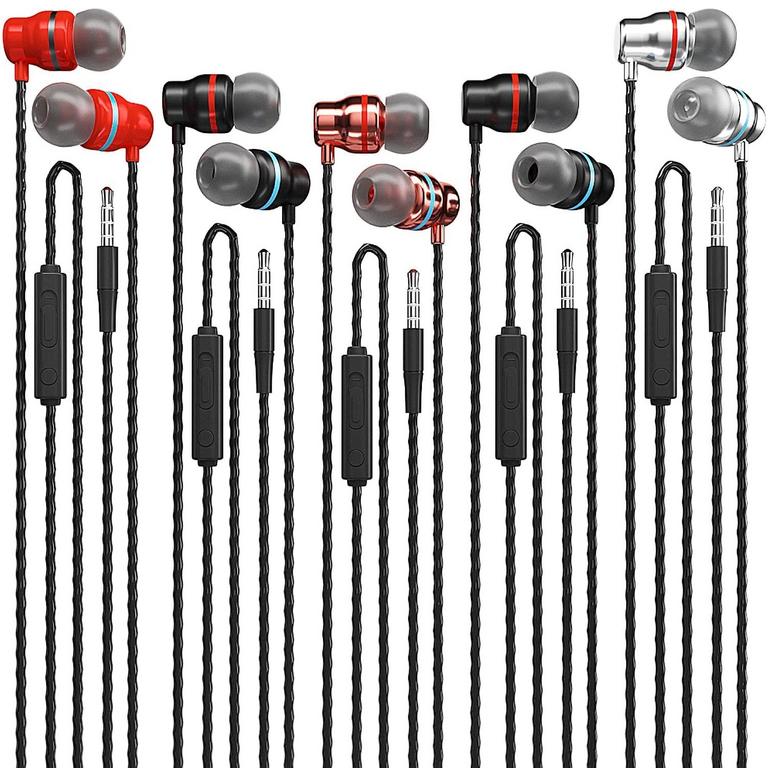 SHYWIG 5PK WIRED EARBUDS