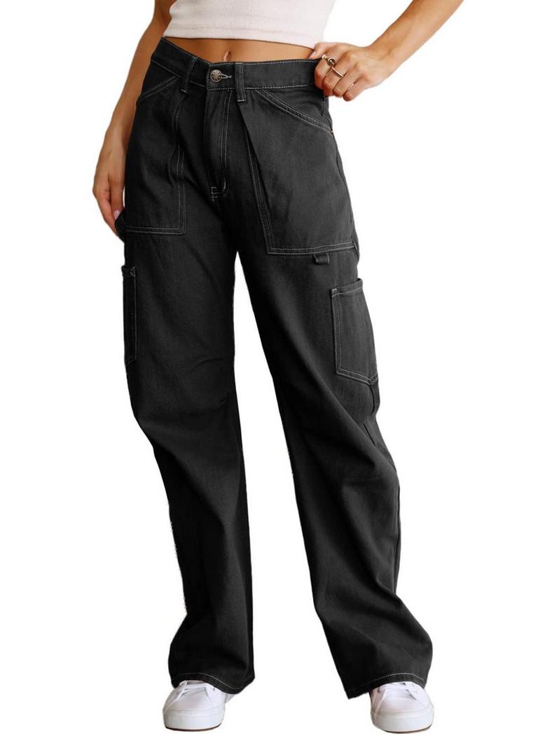 DOKOTOO WOMEN CARGO PANTS