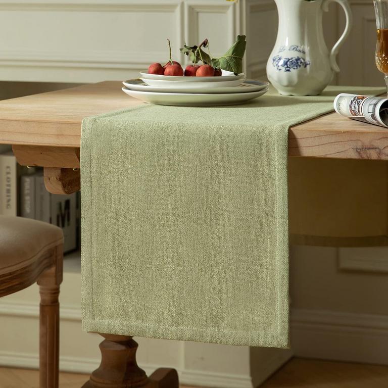 ZEEMART BURLAP TABLE RUNNER