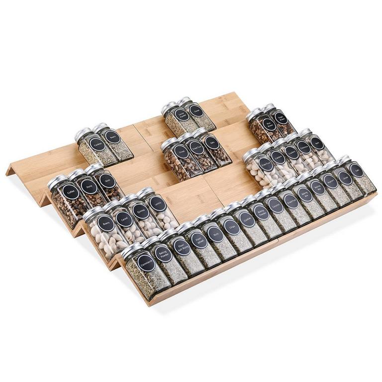 BAMBOO SPICE RACK TRAY