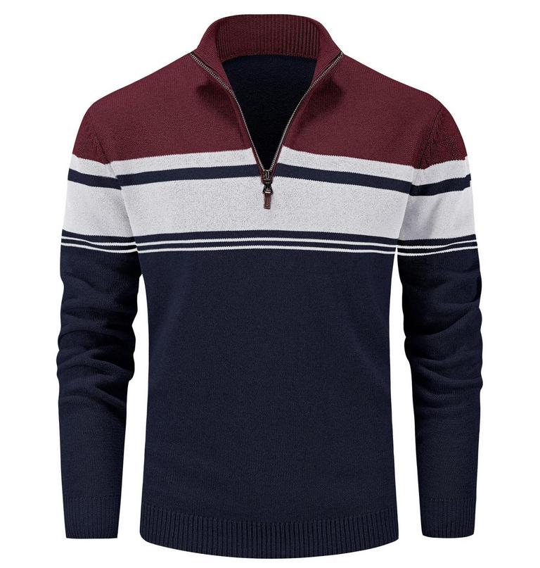 MAGCOMSEN MEN POLO SWEATER