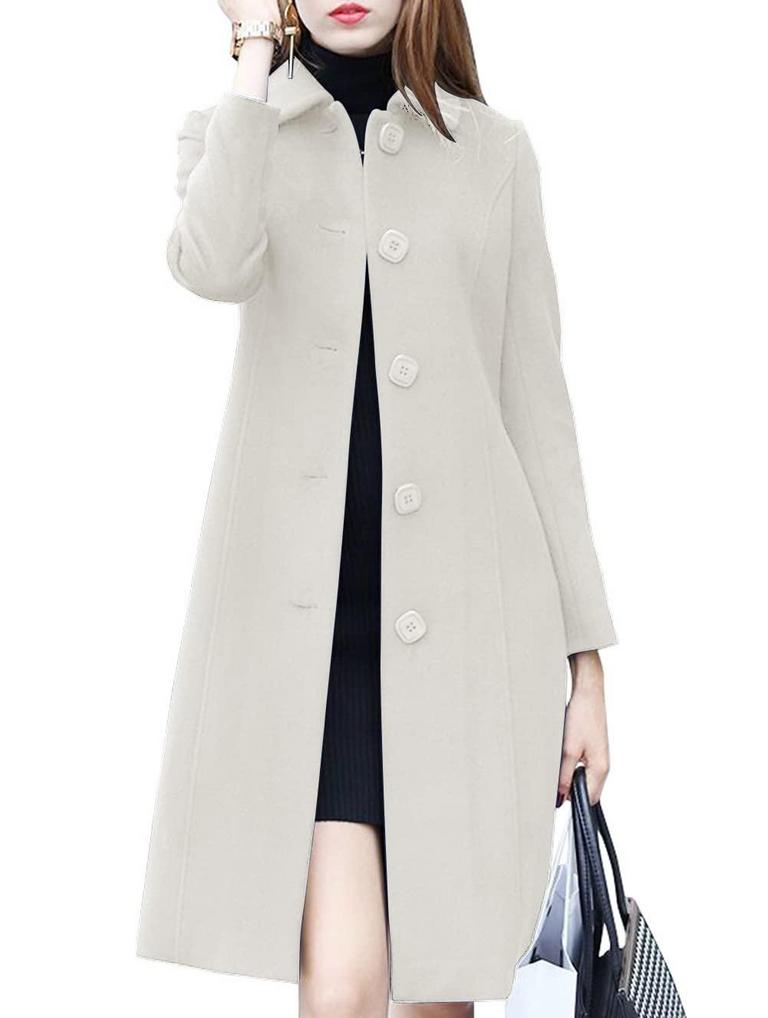 CHOUYATOU WOOL COAT L