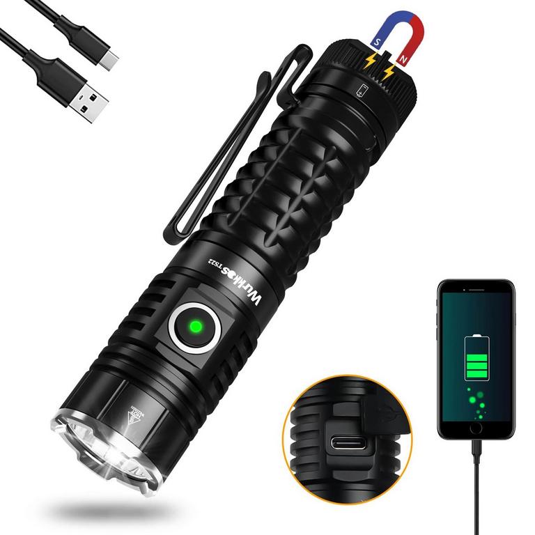 WURKKOS MINI EDC FLASHLIGHTS