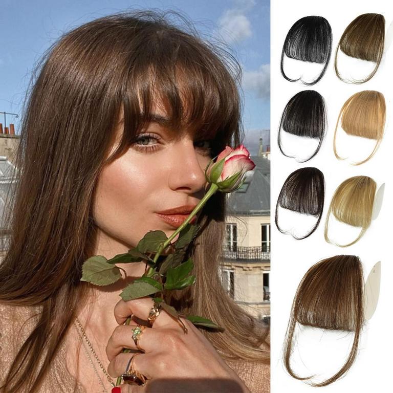 HUMAN HAIR BANGS EXTENSION