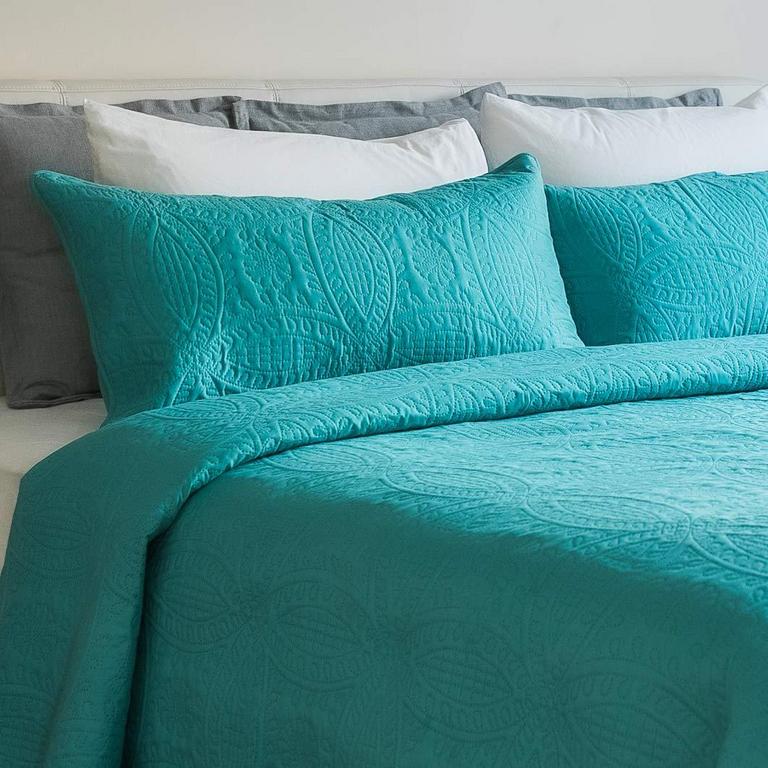 MEZZATI KING/CAL QUILT SET