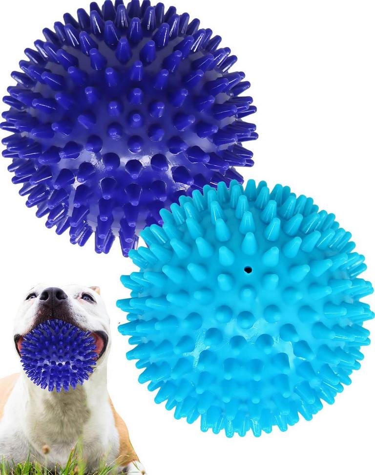2PK 4.5IN DOG BALLS