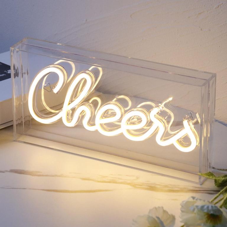 LED CHEERS NEON SIGN