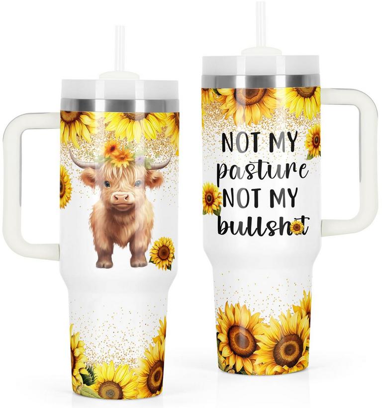 40OZ COW LOVER TUMBLER