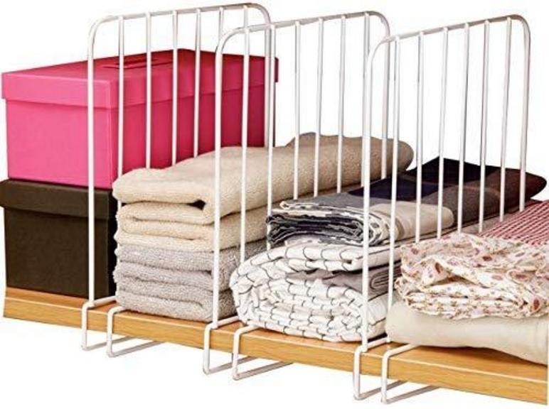 8PC VERTICAL CLOSET DIVIDERS