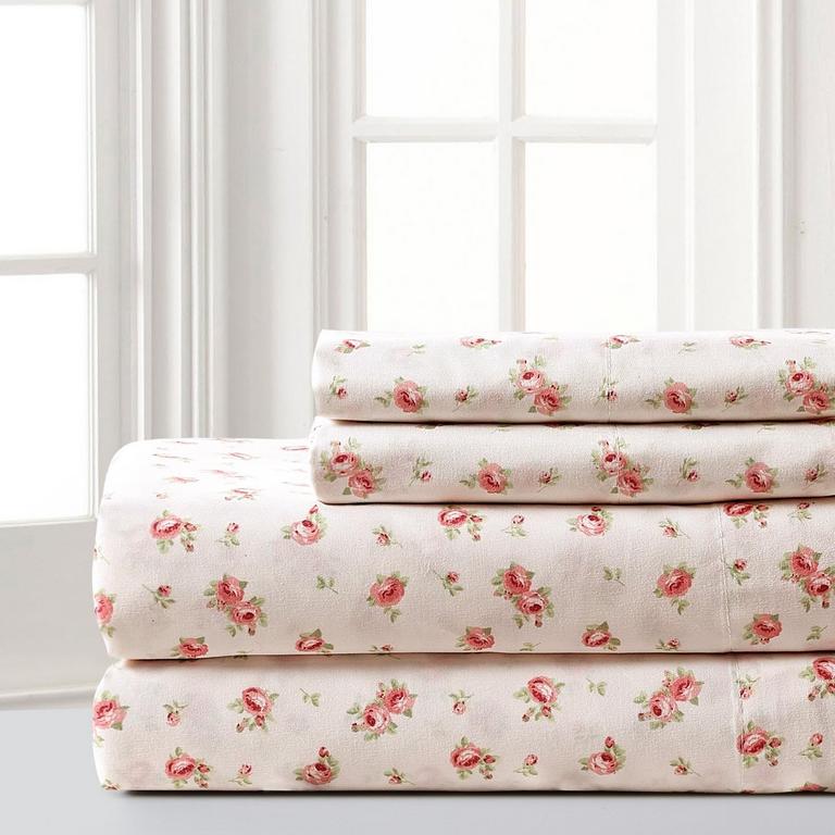 MICROFIBER ROSE SHEETS SET 