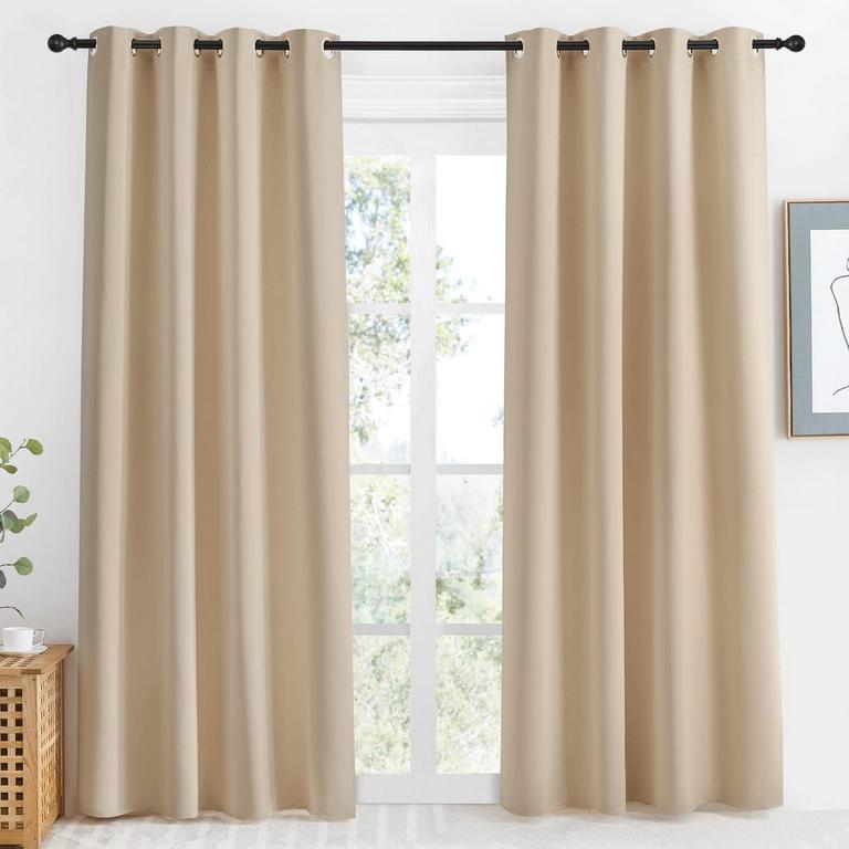 NICETOWN ROOM DARKENING CURTAIN 55"X86"