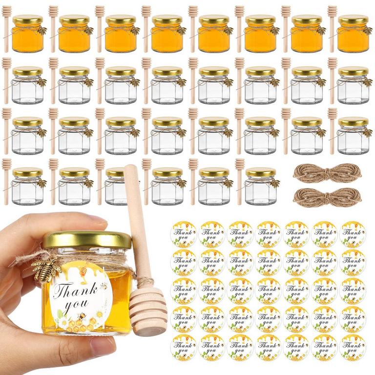 AUROTRENDS MINI HONEY JARS 30PK 