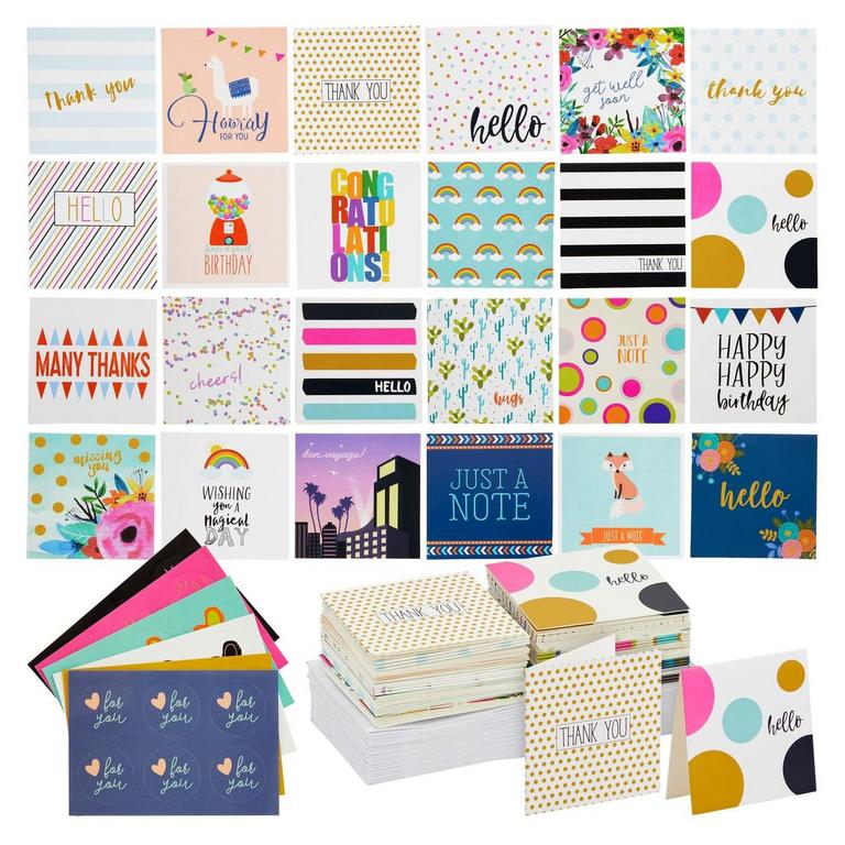 72-PACK MINI NOTECARDS