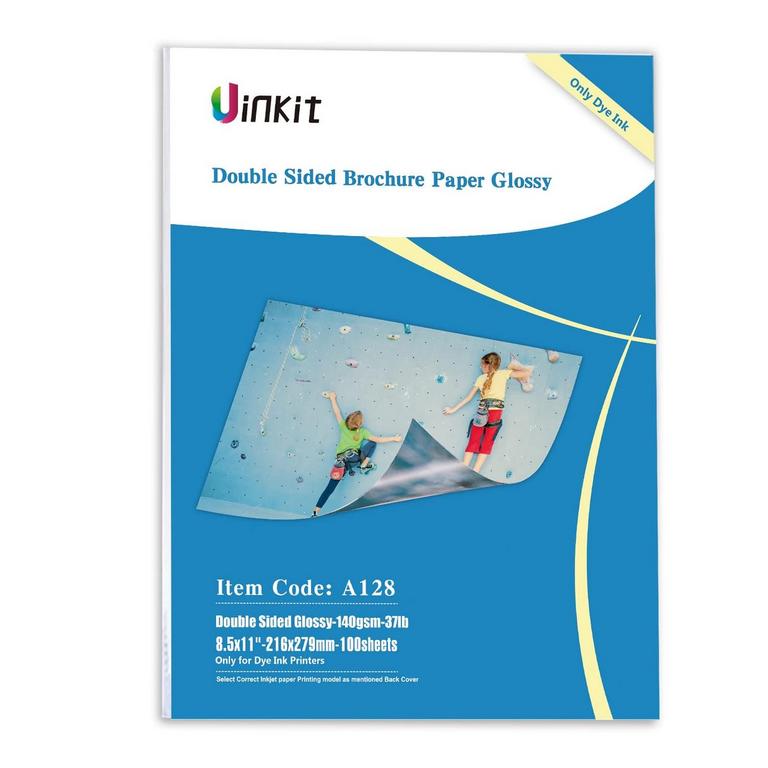 UINKIT GLOSSY BROCHURE PAPER 100 SHEETS 
