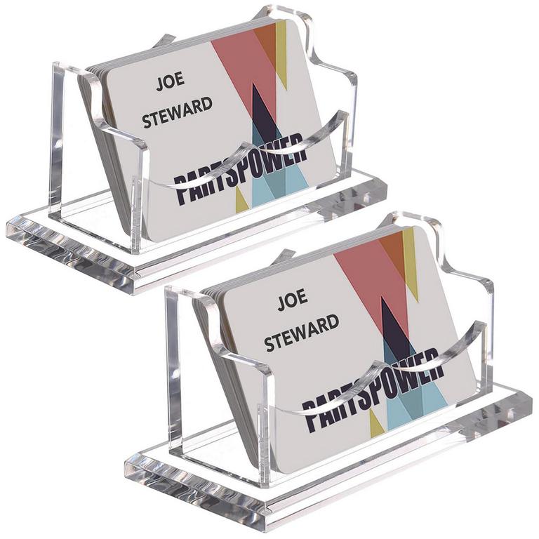 ACRYLIC CARD HOLDER 2PKS