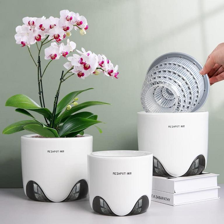 MESHPOT 6IN ORCHID POTS