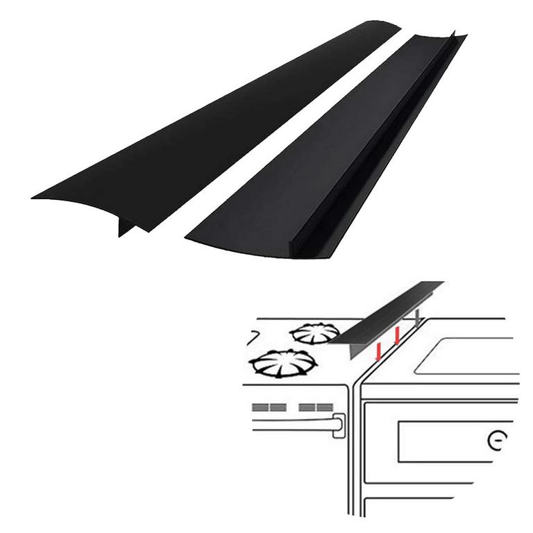 SILICONE STOVE GAP COVER 2PK