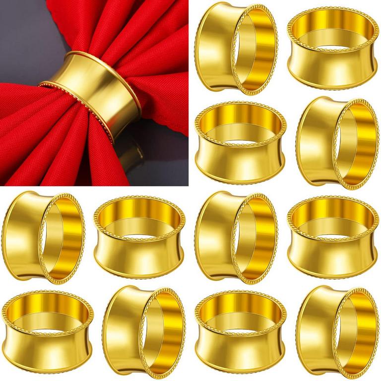 HOTOP 96PC NAPKIN RINGS