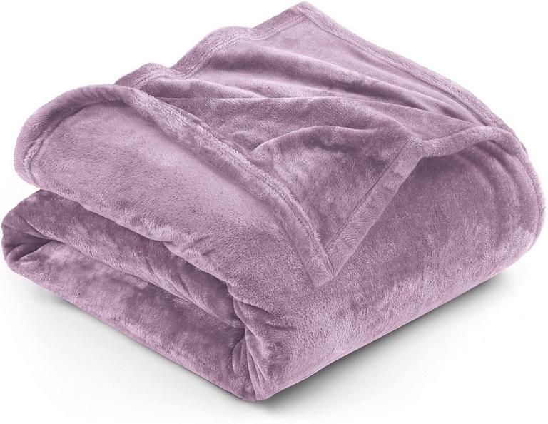UTOPIA LILAC QUEEN BLANKET