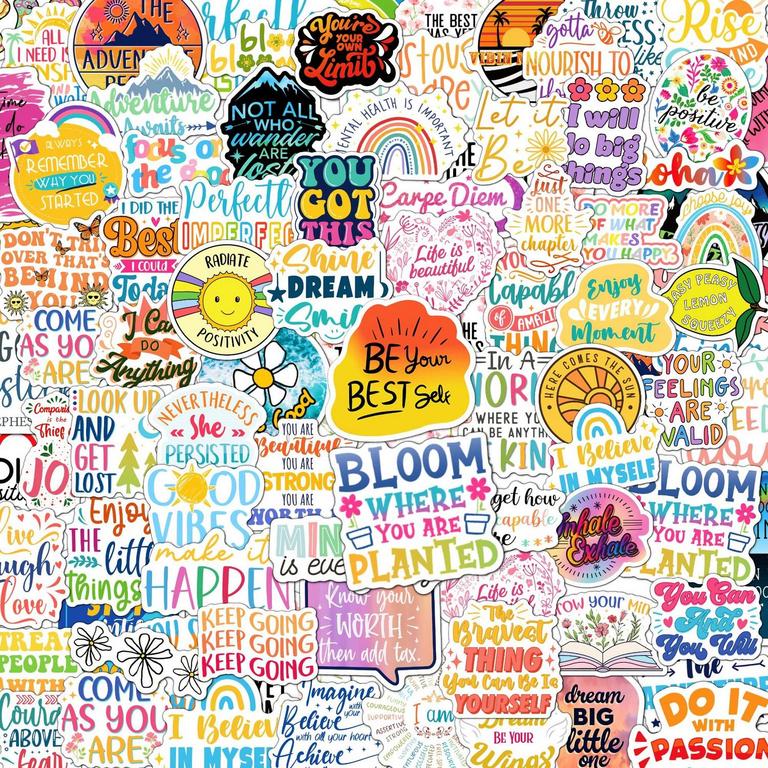 300PCS AFFIRMATION STICKERS