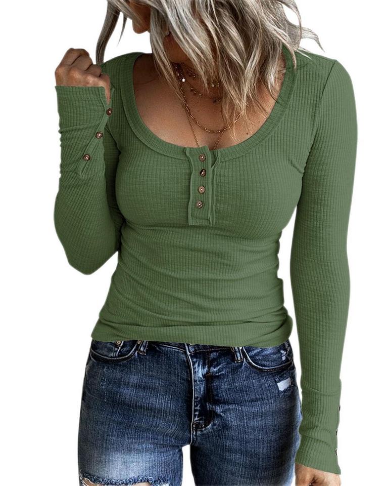 HENLEY T-SHIRT WOMEN'S