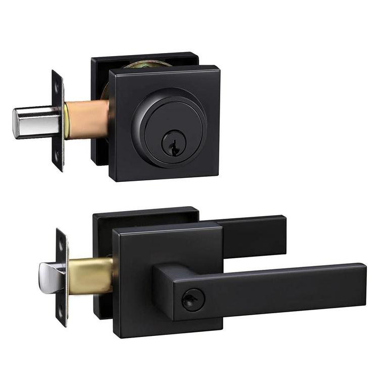 MATTE BLACK DOOR LOCKS