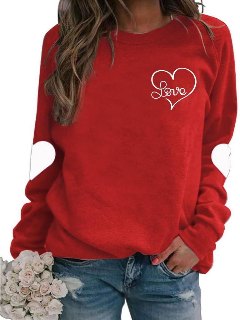 LOVE HEART SWEATSHIRT