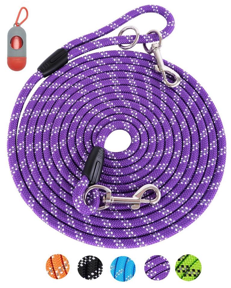 LONG ROPE DOG LEASH