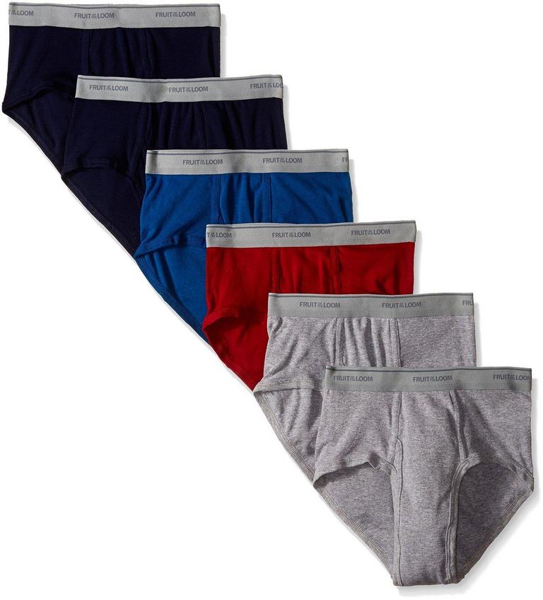 LOOM MENS BRIEFS L 6PK