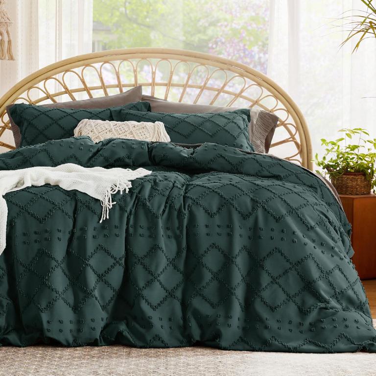 BEDSURE KING DUVET COVER 3PC SET 