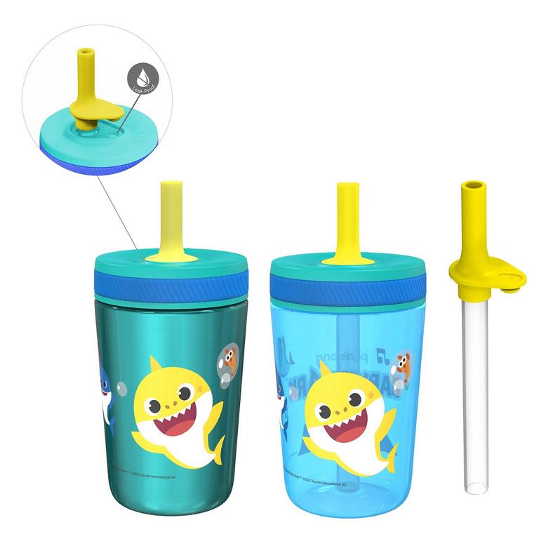 ZAK BABY SHARK TUMBLERS