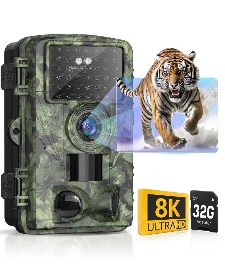 8K TRAIL CAMERA